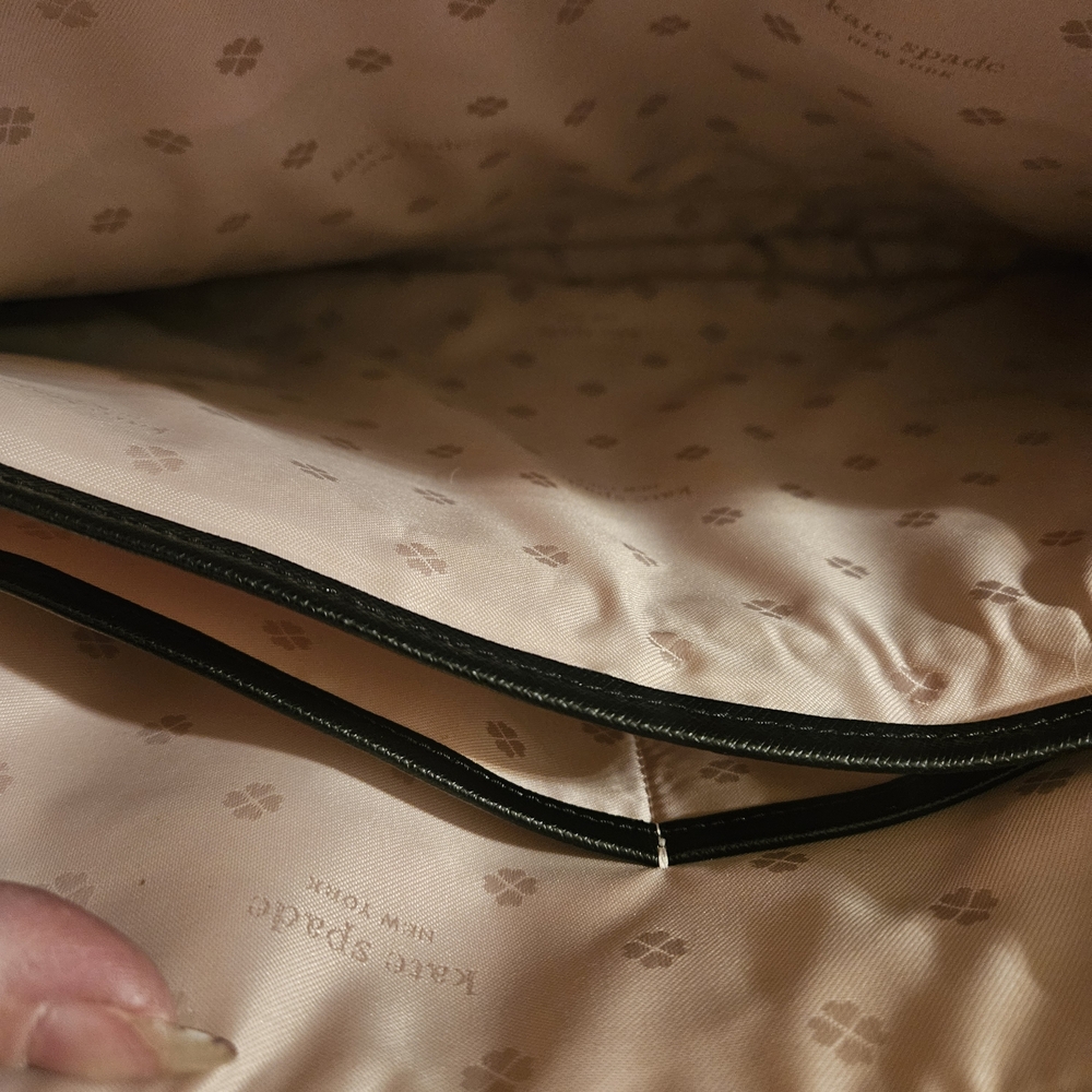 Kate Spade Black Leather Handbag - Picture 4 of 6